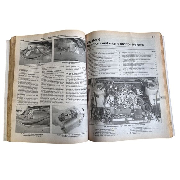 Vintage Haynes Repair Manual General Motors 1986-1993 Car Repair - Picture 5 of 5